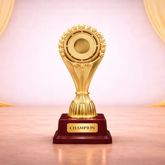Golden Victor's trophy of achievement